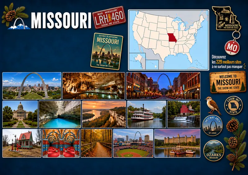 Fiche illustrée de Missouri