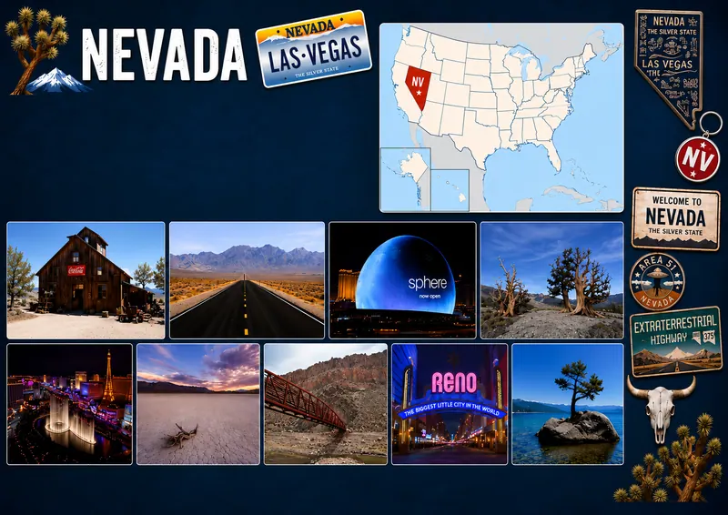 Fiche illustrée de Nevada