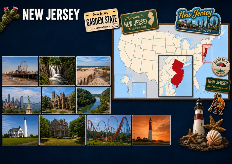 Fiche illustrée de New Jersey