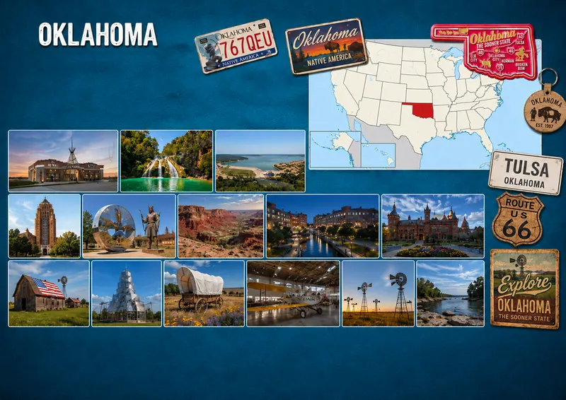 Fiche illustrée de Oklahoma