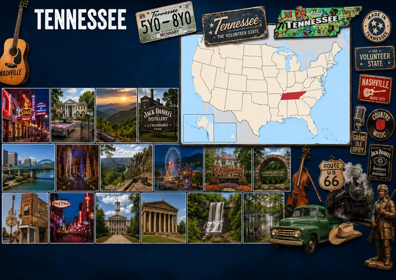 Fiche illustrée de Tennessee