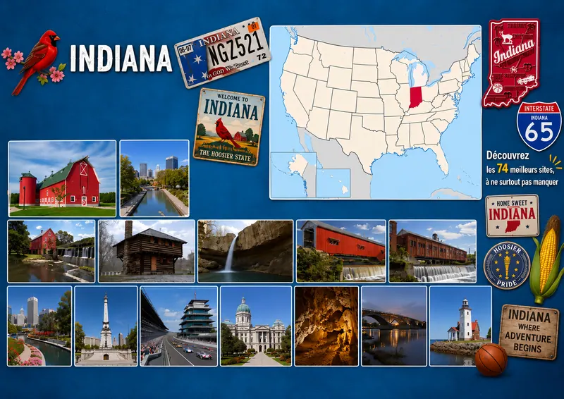 Fiche illustrée de Indiana