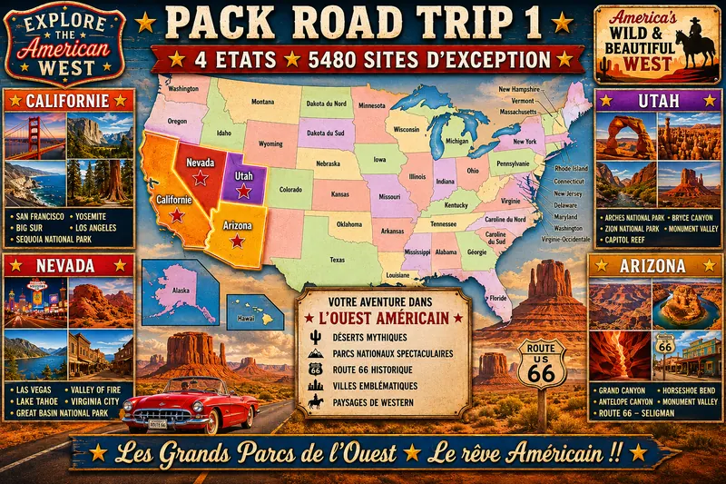 Fiche illustrée de Pack Road Trip 1