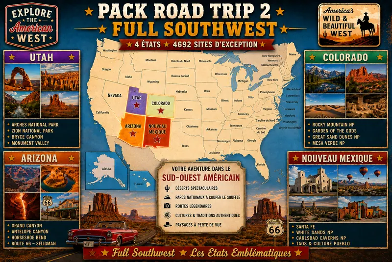 Fiche illustrée de Pack Road Trip 2