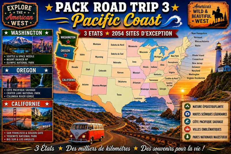 Fiche illustrée de Pack Road Trip 3