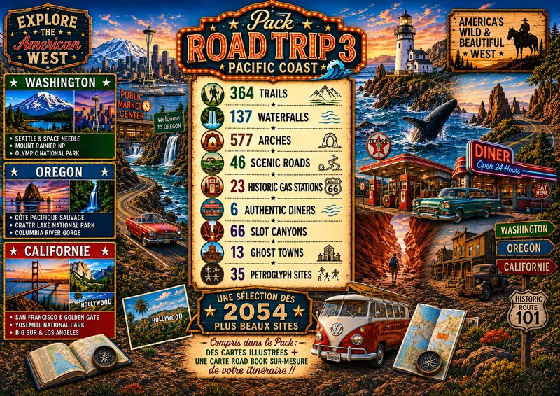 Fiche illustrée de Pack Road Trip 3