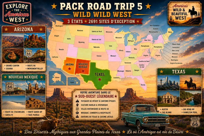 Fiche illustrée de Pack Road Trip 5