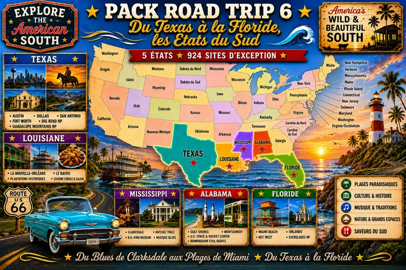 Fiche illustrée de Pack Road Trip 6