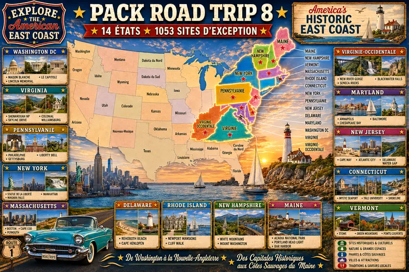Fiche illustrée de Pack Road Trip 8