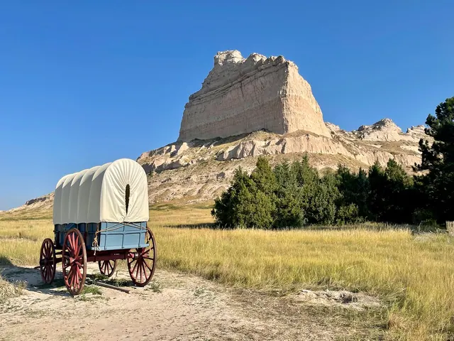 Une évocation des pionniers à Scotts Bluff
