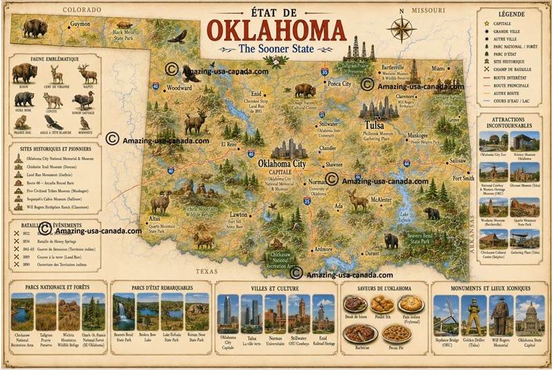 Les illustrations — OKLAHOMA