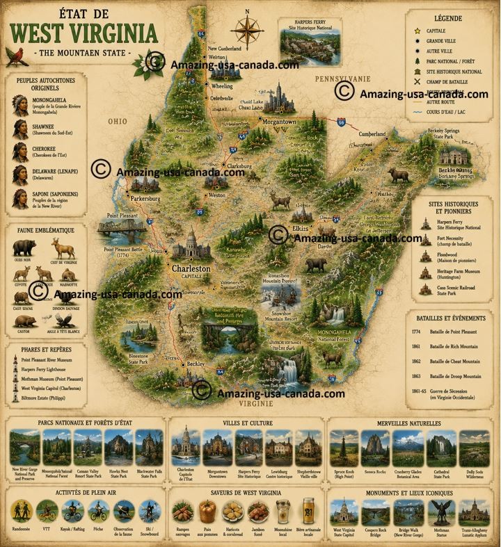 Les illustrations — WEST VIRGINIA