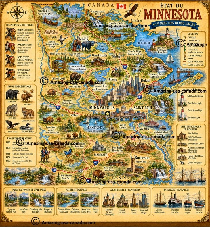Les illustrations — MINNESOTA