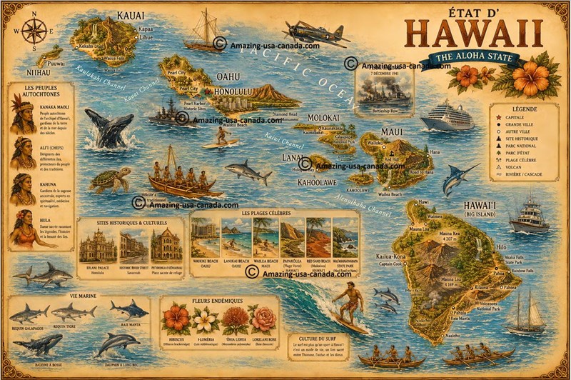 Les illustrations — HAWAII