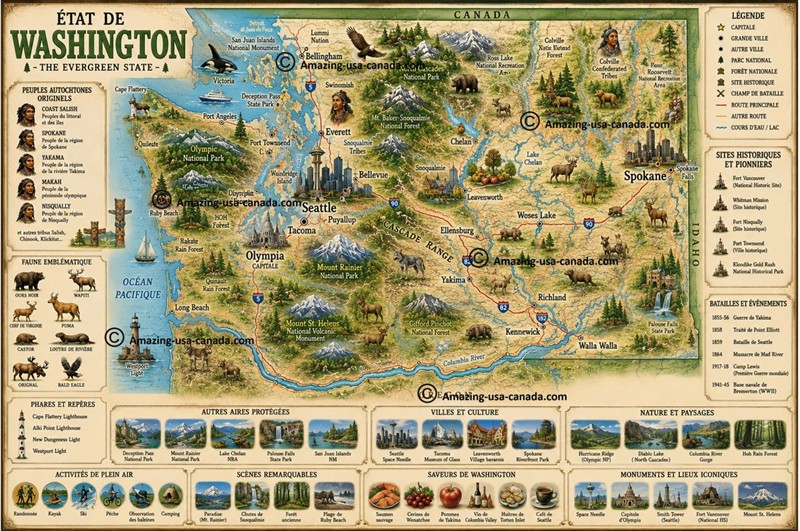 Les illustrations — WASHINGTON STATE