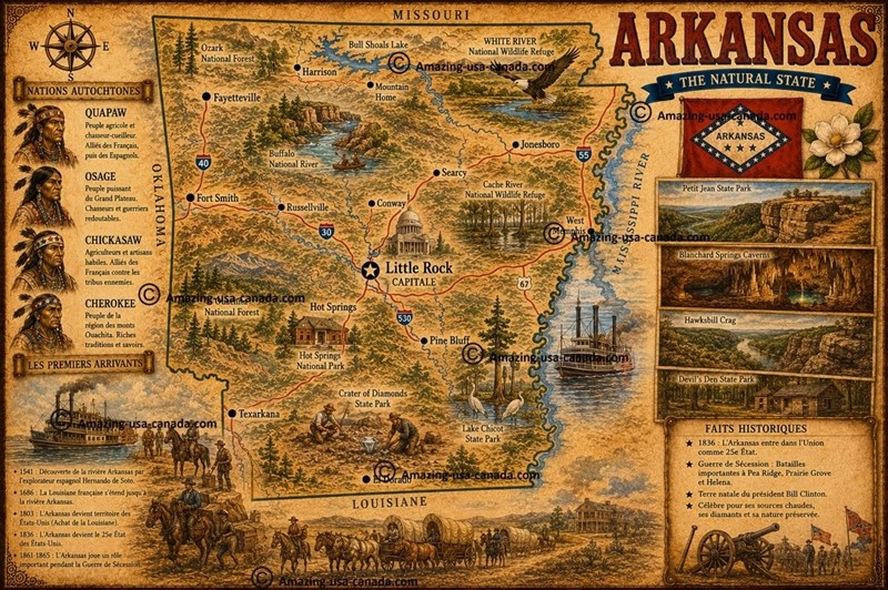 Les illustrations — ARKANSAS