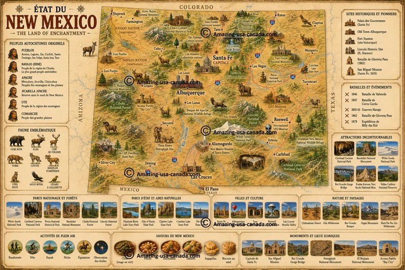 Les illustrations — NEW MEXICO