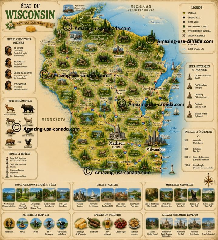 Les illustrations — WISCONSIN