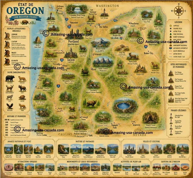 Les illustrations — OREGON