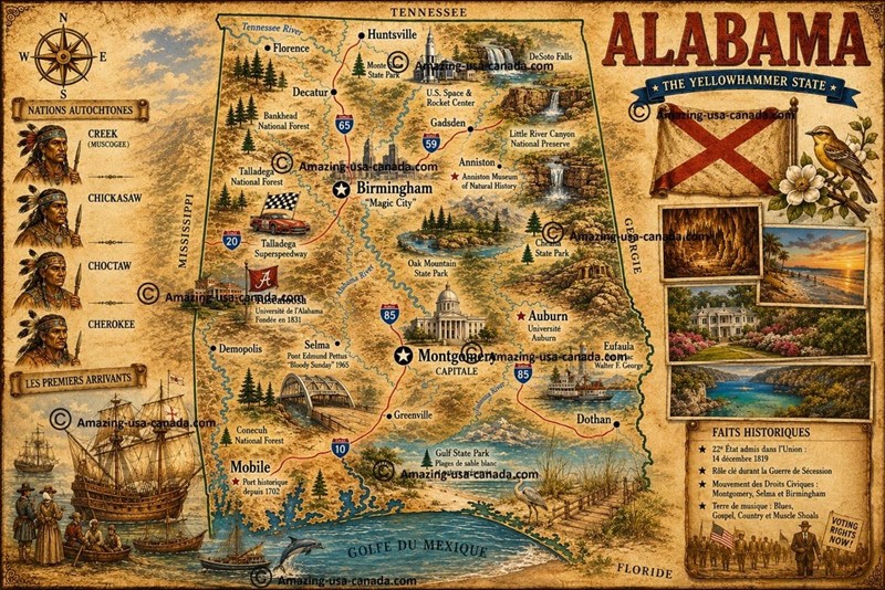 Les illustrations — ALABAMA