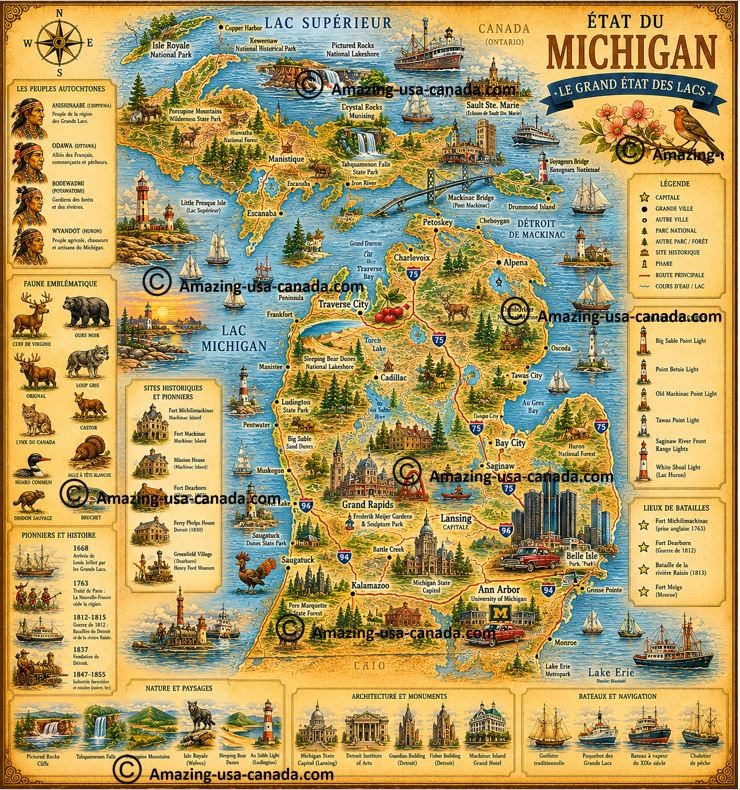 Les illustrations — MICHIGAN