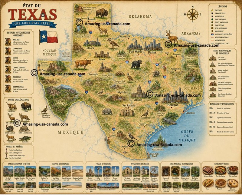 Les illustrations — TEXAS