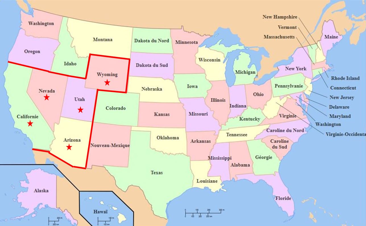 Situation : Pack de Carte 10 — États-Unis