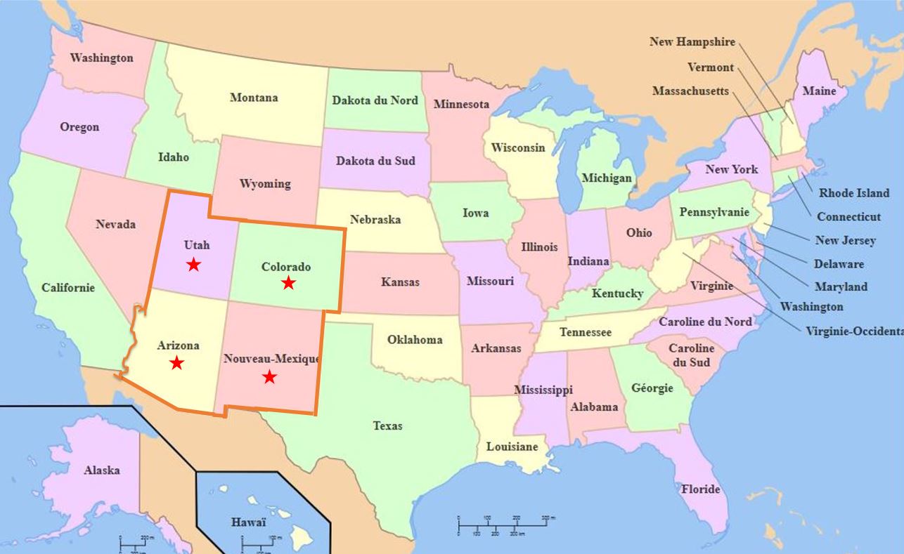 Situation : Pack de Carte 2 — États-Unis