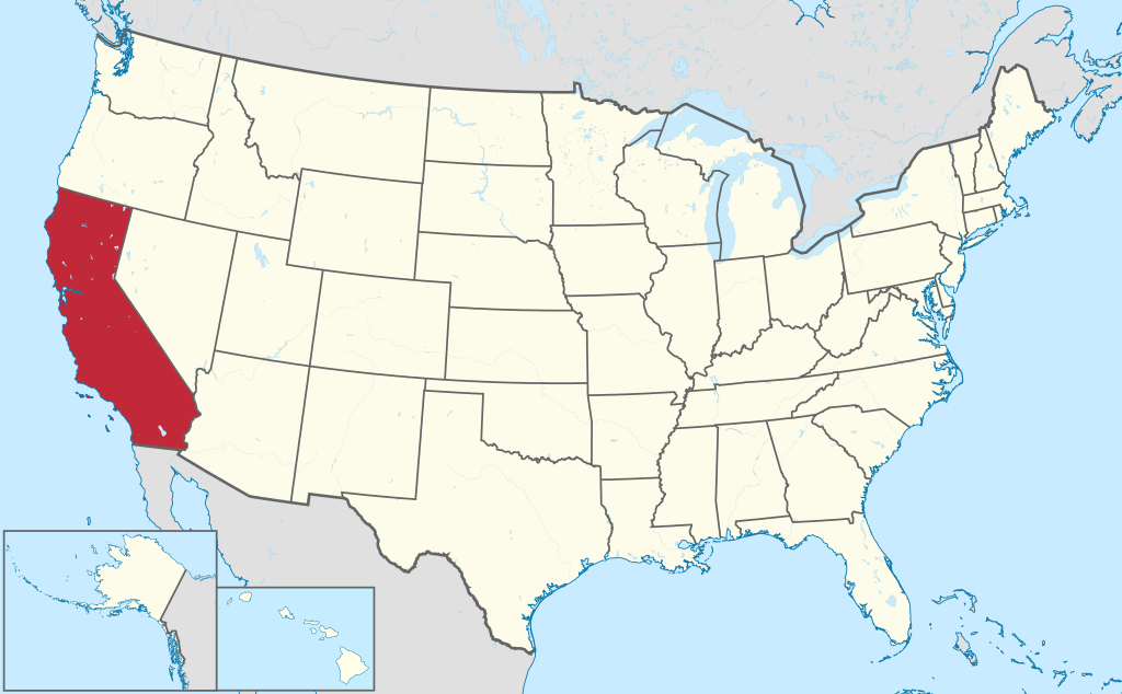 Situation : Californie — États-Unis