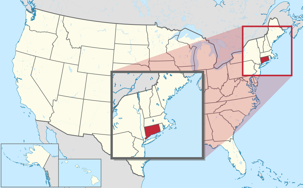 Situation : Connecticut — États-Unis
