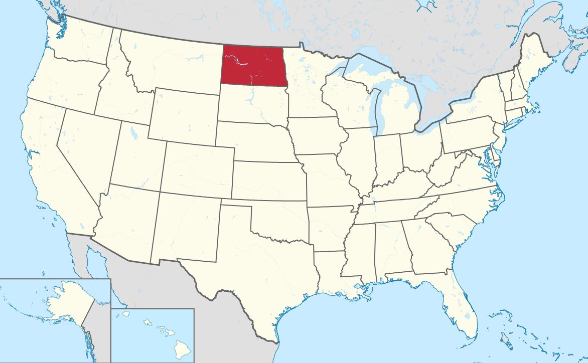 Situation : Dakota du Nord — États-Unis