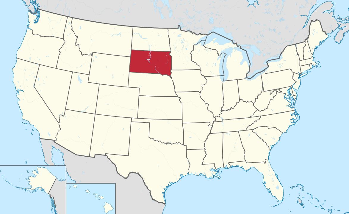 Situation : Dakota du Sud — États-Unis