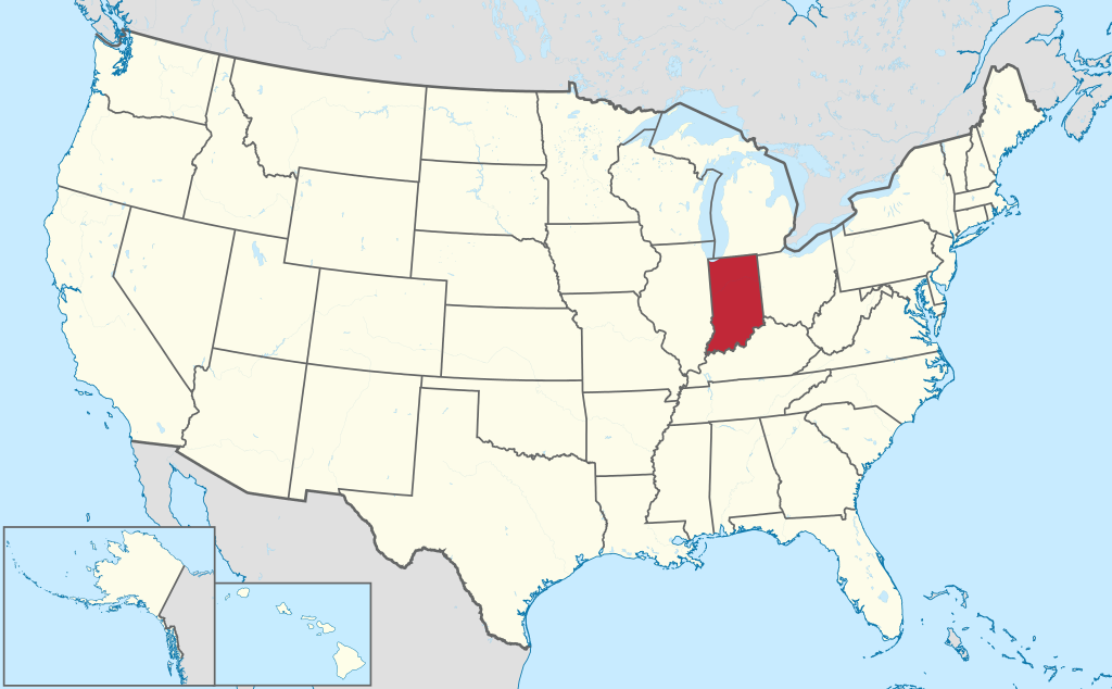 Situation : Indiana — États-Unis