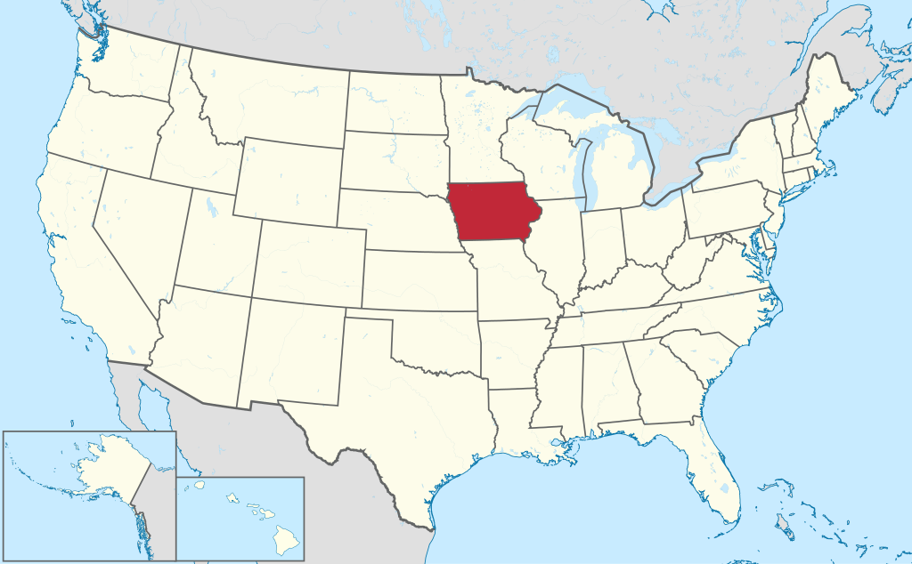 Situation : Iowa — États-Unis