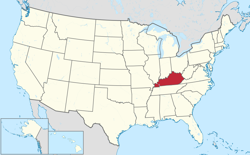 Situation : Kentucky — États-Unis