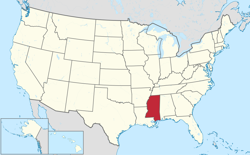 Situation : Mississippi — États-Unis