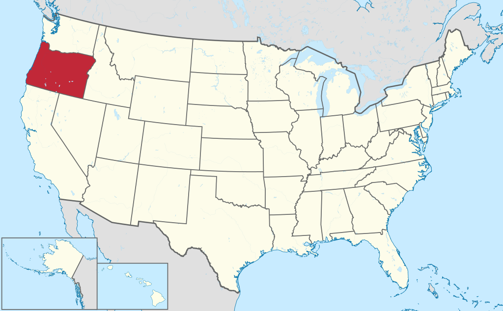 Situation : Oregon — États-Unis