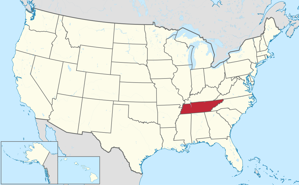 Situation : Tennessee — États-Unis