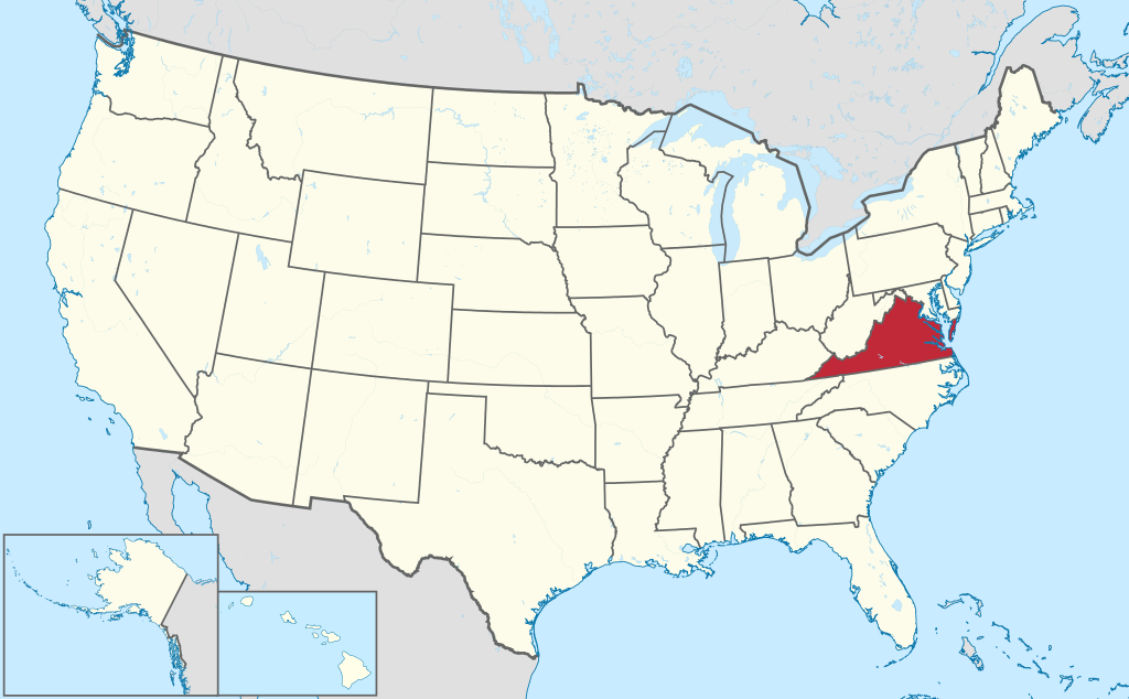 Situation : Virginie — États-Unis