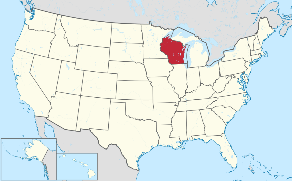 Situation : Wisconsin — États-Unis